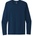 Next Level 3601 Men's Long Sleeve Crew in Cool blue
