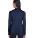 Core 365 CE401W Ladies' Kinetic Performance Quarte in Classic navy heather/ carbon