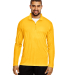 Team 365 TT31 Men's Zone Performance Quarter-Zip in Sport athletic gold