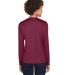 Team 365 TT11WL Ladies' Zone Performance Long-Slee in Sport maroon