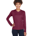 Team 365 TT11WL Ladies' Zone Performance Long-Slee in Sport maroon