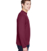 Team 365 TT11L Men's Zone Performance Long-Sleeve  in Sport maroon