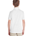 Team 365 TT51Y Youth Zone Performance Polo in White