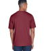 Team 365 TT11H Men's Sonic Heather Performance T-S in Sport maroon heather