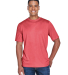 Team 365 TT11H Men's Sonic Heather Performance T-S in Sport red heather