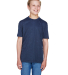 Team 365 TT11HY Youth Sonic Heather Performance T- in Sp drk nvy hth