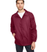 Team 365 TT75 Adult Zone Protect Coaches Jacket in Sport maroon