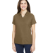 Core 365 CE112W Ladies' Fusion ChromaSoft™ Pique in Coyote brown
