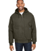 DRI DUCK 5034 Men's Laramie Canvas Hooded Jacket in Olive