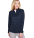 Harriton M748W Ladies' Advantage Snag Protection P in Dark navy