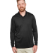 Harriton M348LT Men's Tall Advantage Long Sleeve S in Black