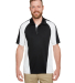 Harriton M385 Men's Advantage Snag Protection Plus in Black/ white/ dark charcoal