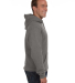 J America 8824 Adult Premium Fleece Pullover Hoode in Charcoal heather
