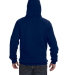 J America 8824 Adult Premium Fleece Pullover Hoode in Navy