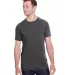 J America 8115 Adult Vintage Zen Jersey T-Shirt DARK SMOKE