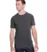 J America 8115 Adult Vintage Zen Jersey T-Shirt TWISTED BLACK