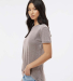 J America 8116 Ladies' Zen Jersey T-Shirt in Cement
