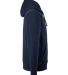 J America 8706 Ripple Fleece Pulllover Hooded Swea in Navy