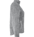 J America 8463 Ladies Boundary Shag Full Zip in Grey