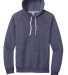 Jerzees 90M Adult Snow Heather Raglan Hooded Sweat in Navy