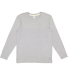 LA T 6918 Men's Fine Jersey Long-Sleeve in Heather
