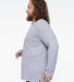 LA T 6918 Men's Fine Jersey Long-Sleeve in Heather