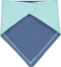 Rabbit Skins 1012 Infant Premium Jersey Bandana Bi in Chill/ indigo