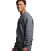 Russell Athletic 698HBM Unisex Dri-Power® Crewnec in Black heather
