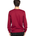 Threadfast Apparel 320C Unisex Ultimate Crewneck S in Burgundy