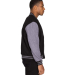 Threadfast Apparel 364J Unisex Legend Jacket in Black/ charcoal heather