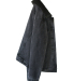 Threadfast Apparel 372J Unisex Sherpa-Lined Denim  in Black denim/ black