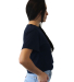 Next Level Apparel 1580 Ladies' Ideal Crop T-Shirt in Midnight navy