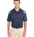 Dickies LS66 Men's 6 Oz. Performance Team Polo in Dark navy/ smoke