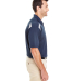 Dickies LS66 Men's 6 Oz. Performance Team Polo in Dark navy/ smoke