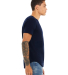 Bella + Canvas 3003 FWD Fashion Men's Curved Hem S in Navy