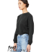 Bella + Canvas 7505 FWD Fashion Ladies' Raglan Pul in Dark grey