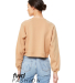 Bella + Canvas 7505 FWD Fashion Ladies' Raglan Pul in Heather sand dune