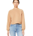 Bella + Canvas 7505 FWD Fashion Ladies' Raglan Pul in Heather sand dune