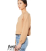 Bella + Canvas 7505 FWD Fashion Ladies' Raglan Pul in Heather sand dune