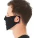 Bella + Canvas ST323 Jersey Daily Face Cover in Black