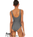 Bella + Canvas 0990 FWD Fashion Ladies' Bodysuit in Deep heather