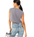 Bella + Canvas 8483 FWD Fashion Ladies' Festival C in Storm triblend