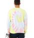 Bella + Canvas 3945RD FWD Fashion Unisex Tie-Dye P in Rainbow pastel