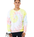 Bella + Canvas 3945RD FWD Fashion Unisex Tie-Dye P in Rainbow pastel