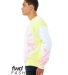Bella + Canvas 3945RD FWD Fashion Unisex Tie-Dye P in Rainbow pastel