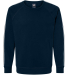 J America 8641 Adult Rival Crewneck Sweatshirt in Navy
