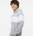 J America 8644 Men's Varsity Pullover Hooded Sweat in Oxford