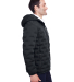 North End NE708 Men's Loft Puffer Jacket in Black/ carbon