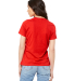 Bella + Canvas 6400 Ladies' Relaxed Jersey Short-S in Poppy