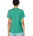 Bella + Canvas 6400 Ladies' Relaxed Jersey Short-S in Teal